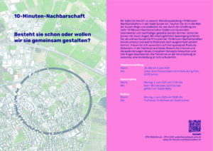Symbolischer allgemeiner Flyer. Der Text ist auch unter dem Bild.
