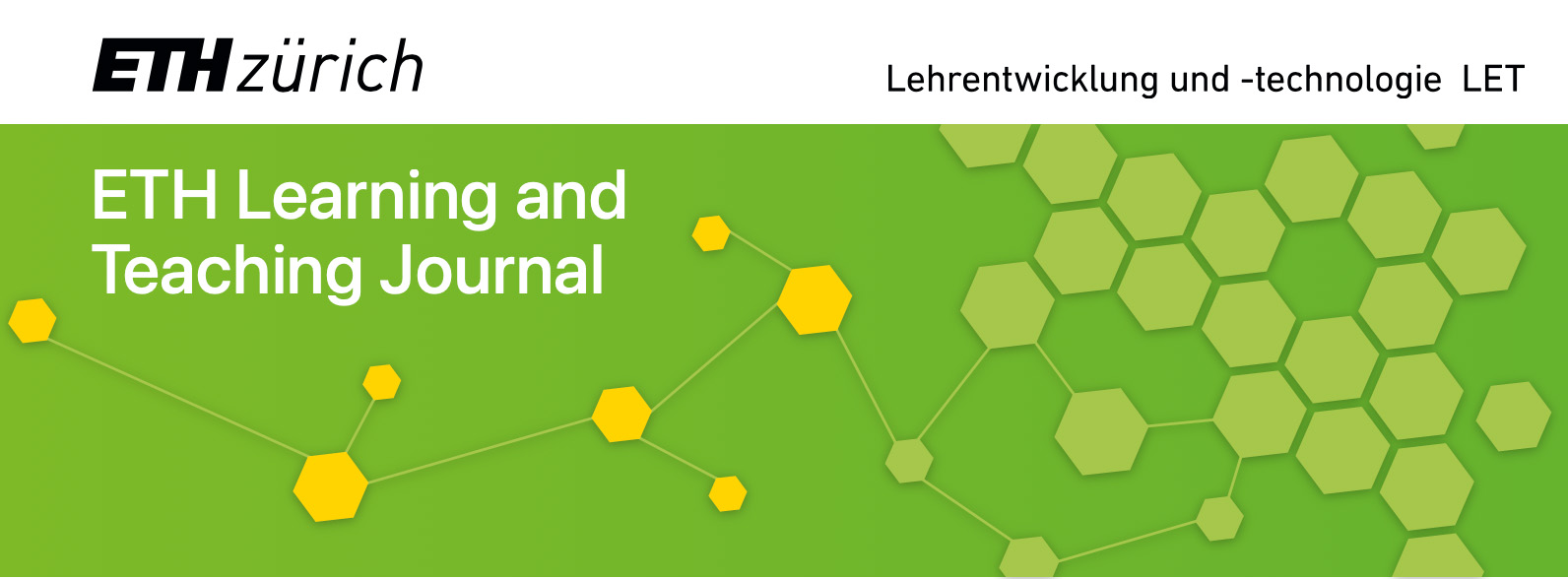 Banner des ETH Learning and Teaching Journal