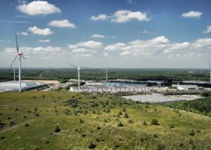 Image of Winterslag Halde (flat landscape with some buildings and wind mills © ETH Zürich, Philippe Vandenbroeck